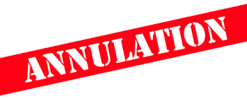 Annulation gratuite